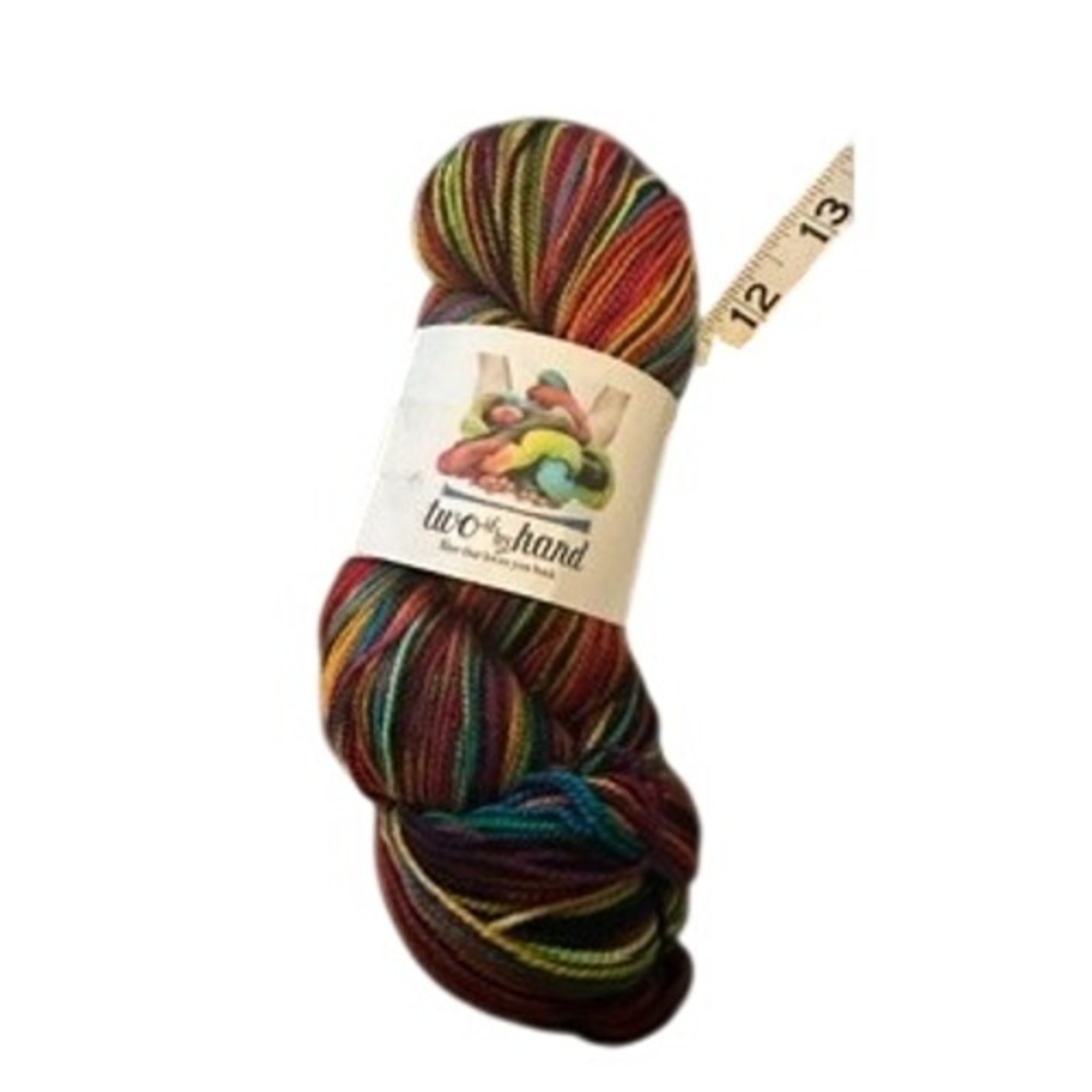 Two if By Hand Rock Paper Scissors Lizard Yarn Ceylan SW Merino Nylon 400yd